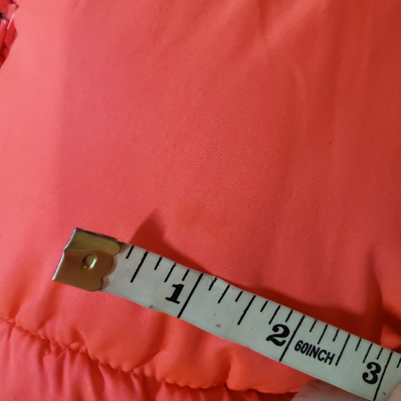 Old Navy Fuschia Flame Warm Winter Puffy Vest - Picture 4 of 11
